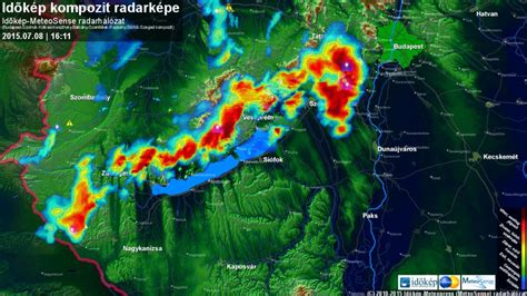 csapadékradar köpönyeg|Időjárási radar Magyarország